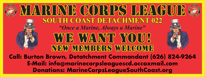 Marine Corps League - South Coast Detachment 022